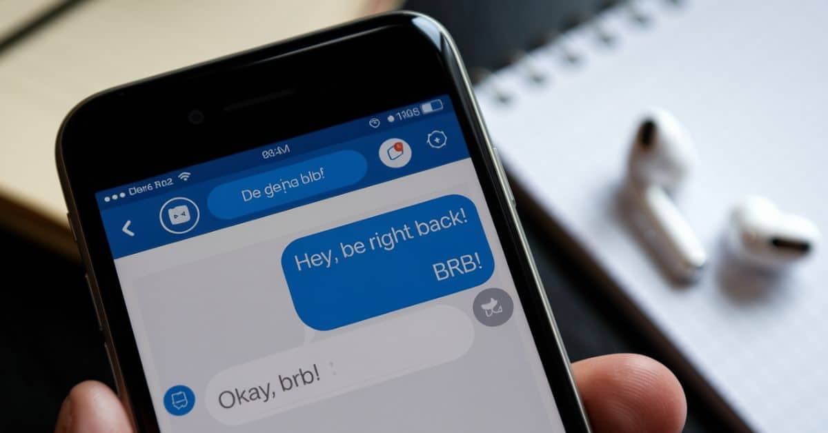 What Does BRB Meaning In Chat Social Media And More Dotlana BRB In Action - Chat Example 